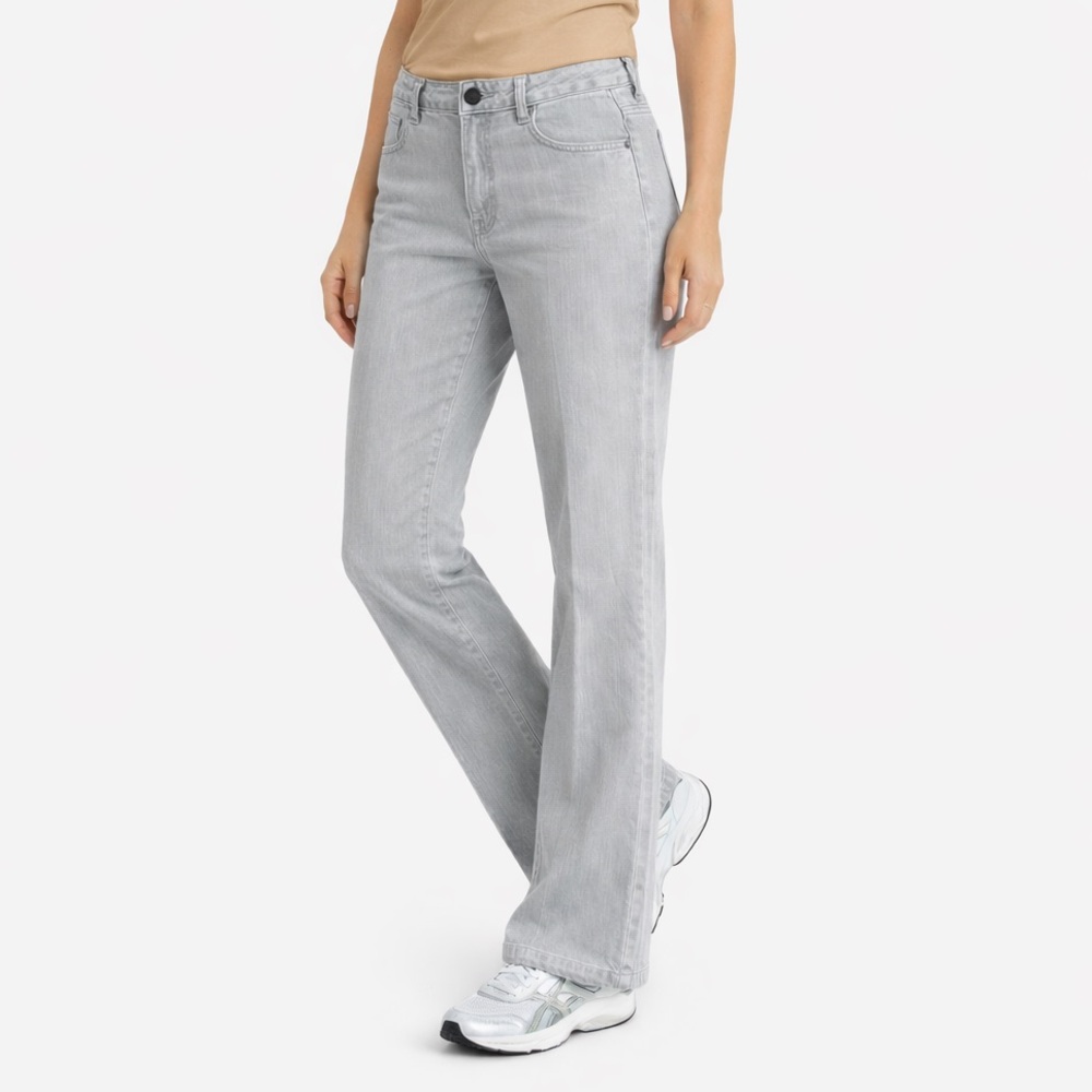 Stylish Beige Stretch Jeans